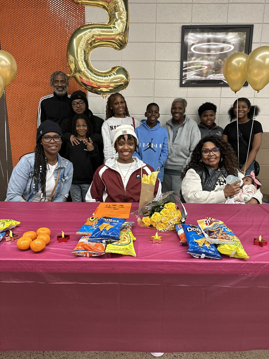Congratulations to Khala Williams-Thomas on signing to play basketball &amp; run track at Walsh University! Khala plans to study sports management.