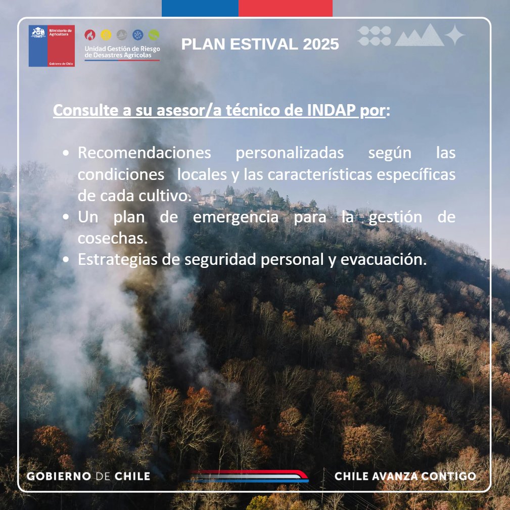 👁️Se declara Alerta Temprana Preventiva Regional en Valparaíso por amenaza de incendios forestales. Esto implica el reforzamiento de la vigilancia, mediante el monitoreo constante de las condiciones de riesgo, con coordinación estrecha con SENAPRED, a fin de actuar oportunamente