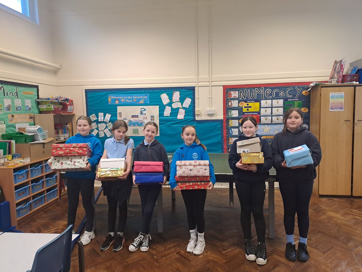 A huge thankyou to our community for supporting the shoebox appeal. Lets hope it brings happiness and joy to others.