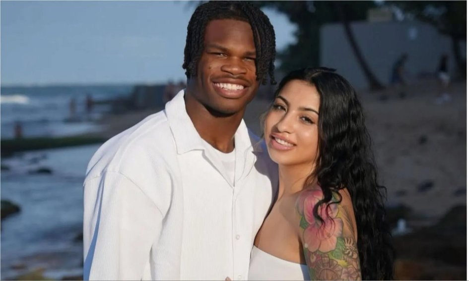 AliSyntax's tweet image. Travis Hunter&apos;s wife, Leanna Lenee, embraces motherhood with adorable no-makeup selfies and glimpses of family moments, sharing her joy with fans on Instagram and TikTok!  sportskeeda.com/nfl/news-travi…