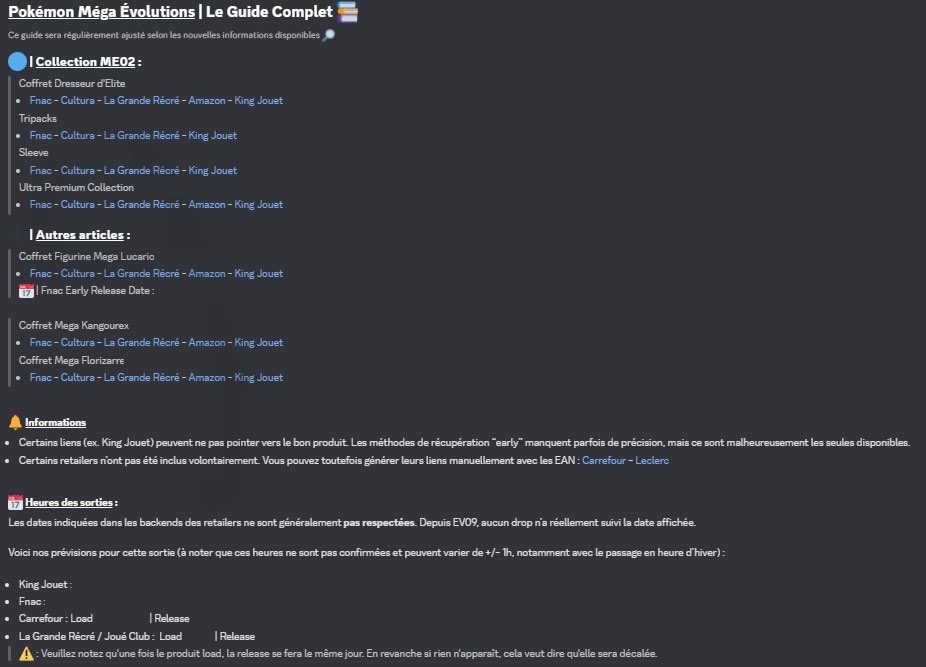 Our members receive all ME2 product links, info, and release times ahead of launch. #Pokemon