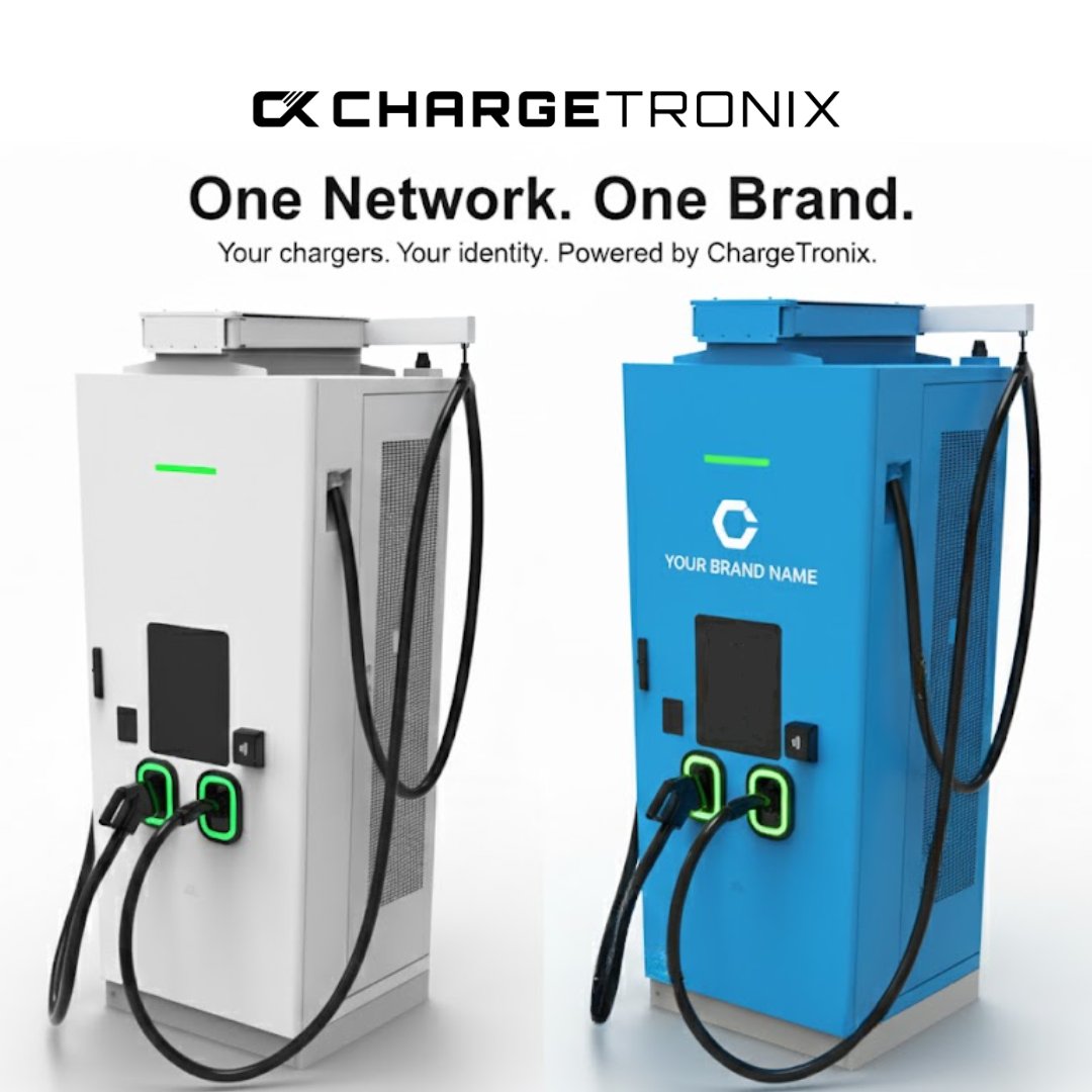 One network. One brand. Our hardware.

A leading CPO scaled thousands of DC fast chargers under its own brand with ChargeTronix, custom livery, UX branding, OCPP flexibility, and 97%+ uptime.

Build your branded network at ChargeTronix.com

#EVCharging #CPO #WhiteLabe
