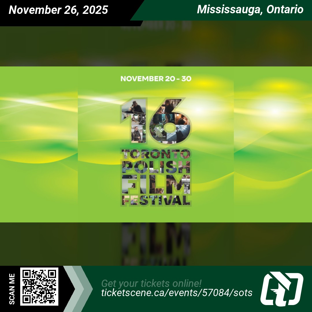 Join <a href="/EkranFilm/">EKRAN Toronto Polish Film Festival</a> for a memorable evening at Art Gallery of Mississauga on Wednesday, November 26, 2025 at 8:30 pm
Get your tickets online ticketscene.ca/events/57084/s…

#mississauga #thingstodomississauga #tickets #events #ticketscene #filmfestival #film #eventtickets #tickets