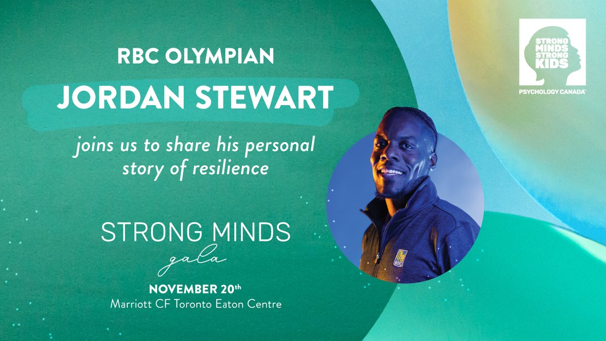 We’re thrilled to welcome Jordan Stewart — 11x National Taekwondo Team member, Pan Am Champion, and Olympic hopeful — to our Strong Minds Gala! Thank you, Jordan, for helping us shine a light on youth mental well-being. Be part of this incredible night! bit.ly/StrongMindsGala