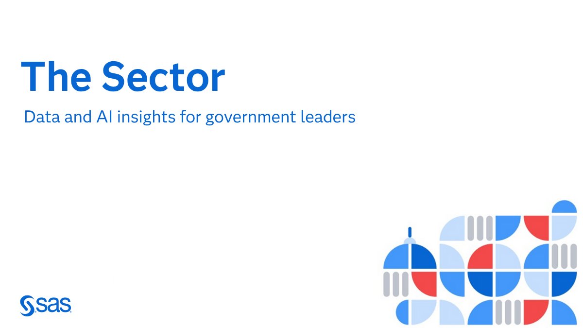 WWChannelJohn's tweet image. Explore how data and AI can help you serve better and lead with confidence.

💻🔗 Visit sas.com/thesector

#PublicSector #GovernmentInnovation #DataDrivenDecisions
