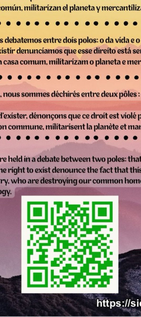 Declaración  de #CONVIDA20 a la #COP30 Por una política al servicio de la vida;  justicia climática; la paz; la pluriculturalidad; la equidad de género; el derecho a migrar y ser protegido y tecnologías al servicio de los pueblos.
sicsal.net/convida20/site… <a href="/Jpic2025/">Jpicfranciscanas</a>
