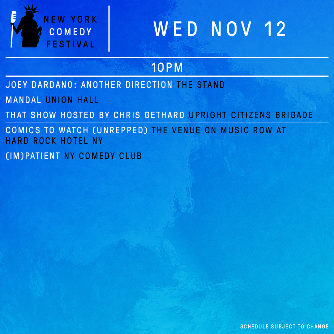 New York Comedy Festival tweet media