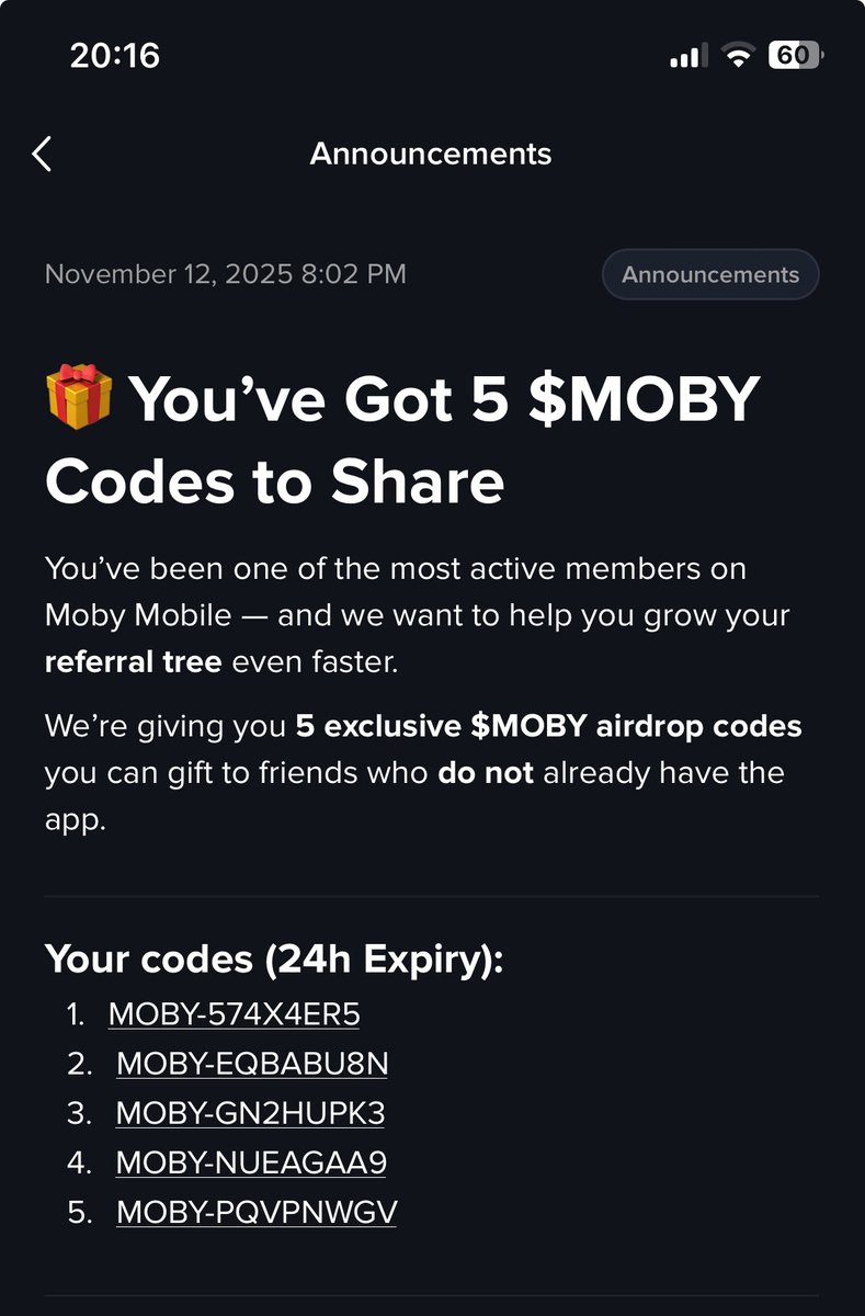 Give free money away 

Get free Money 

Only on $moby