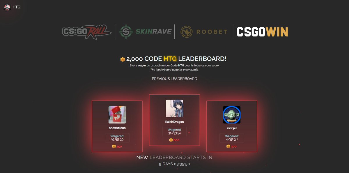 HellaThiccGang's tweet image. 50c giveaway on CSGOWIN! 
To enter:
 Follow @HellaThiccGang and @CSGOWincom 
Join code HTG on CSGOWIN: csgowin.com/r/htg
(Will be checked!)
Tag 2 &amp;amp; RT! 

There is another 50c giveaway in our discord:
discord.gg/officialhtg

 #Giveaway #CS2 #CS2Giveaway