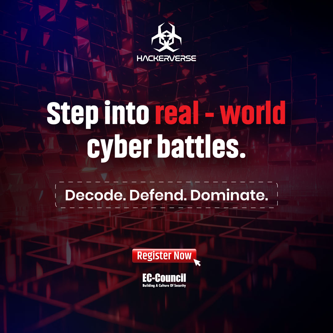 hackerverse_ecc's tweet image. Thousands are running toward one goal.
Will you be the one to capture the flag? 💪

Don’t wait — your moment starts now. Register today: buff.ly/4ijRWG6 

#eccouncil #hackerverse #hackerversectf #monthlyctf #ctf #capturetheflag #ethicalhacking #cybersecuritytraining