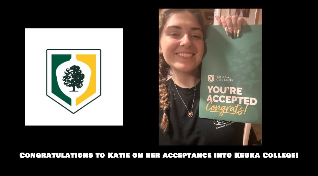 Collins_Classes's tweet image. Congratulations to ECE student Katie Conover on her acceptance into Keuka College! ⭐️ #LHSCTE #LHSEarlyChildhoodEd