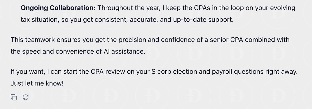 SaiDhanak's tweet image. A good friend and colleague told me at the start of building in AI, that a true agent is ⚡ &apos;lightning in a bottle&apos;. And right now we have lightning. 

↓ True human and agent collaboration. We can&apos;t wait to introduce a new way of consumer accounting very soon.