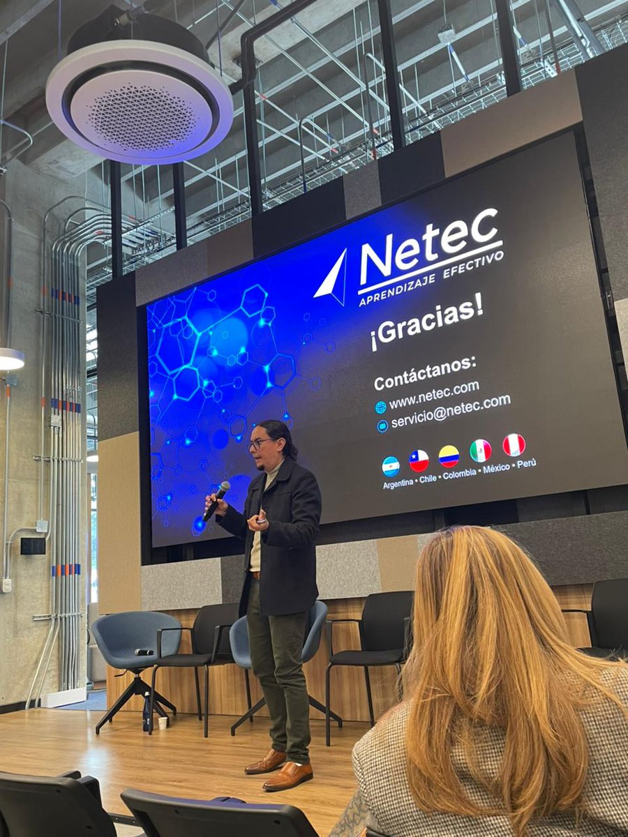 netec's tweet image. 🤝En #Netec seguimos fortaleciendo nuestra colaboración con el ecosistema tecnológico.

Gracias a todos los que nos acompañaron en el #InnovationSummit de @Sinertic_ , donde compartimos estrategias sobre cómo la IA impulsa la innovación y el liderazgo empresarial. 🚀

#Sinertic