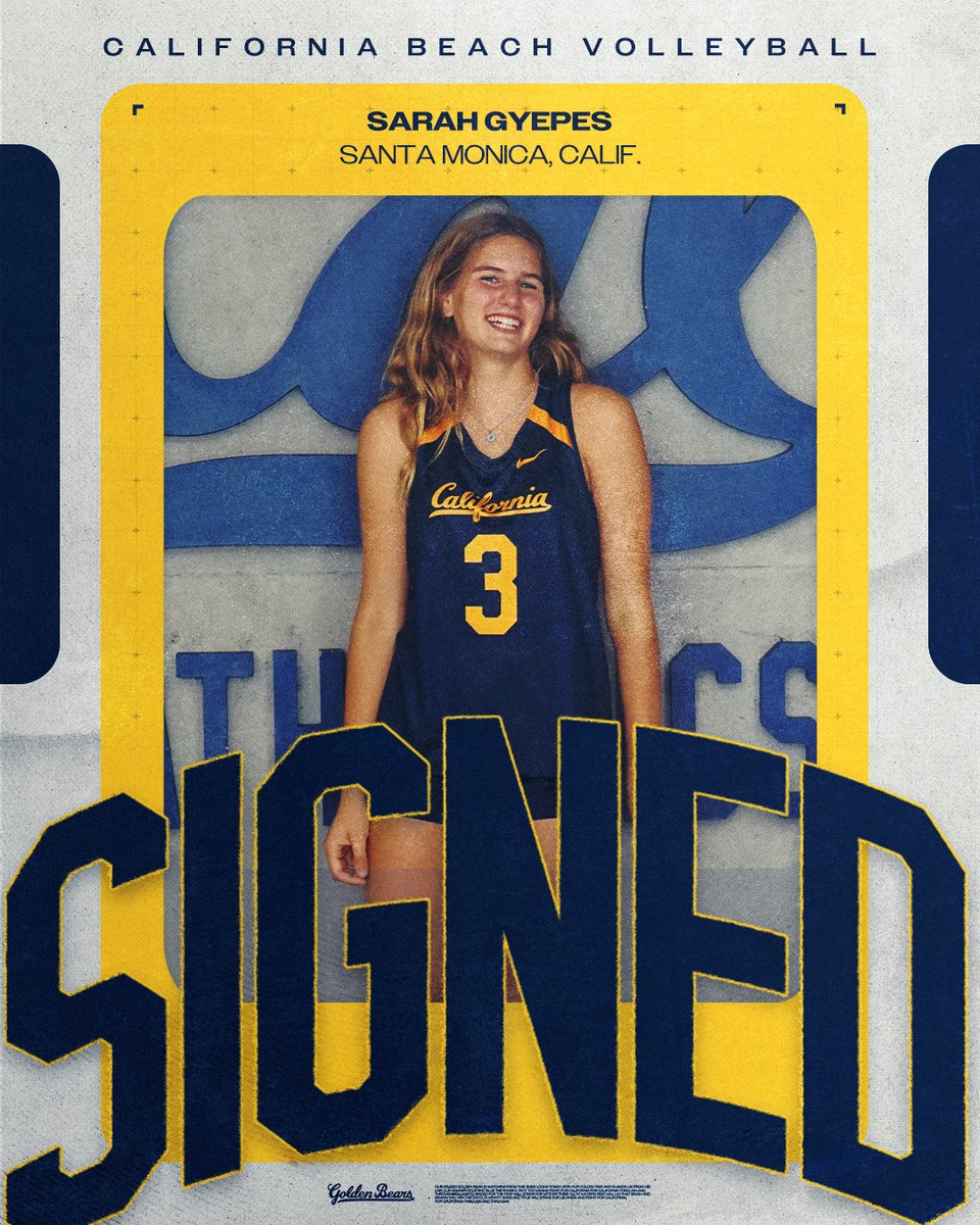 Welcome to the #CalFamily, Sarah Gyepes!

#GoBears🐻