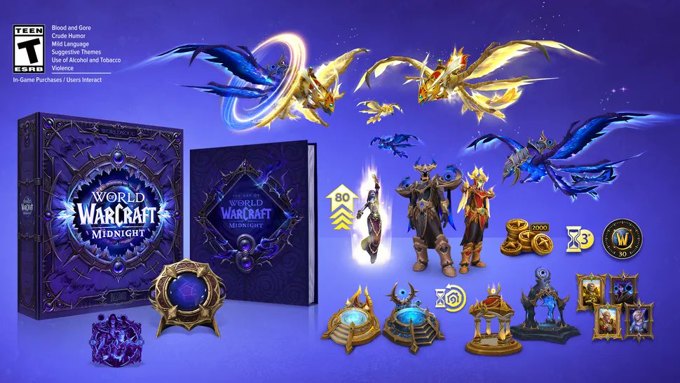 nerdsquareeu's tweet image. Die Beta von #Midnight ist gestartet!

Wollt ihr dabei sein? Dank @Warcraft_DE verlosen wir 1 Code für eine Midnight Epic Edition, mit der es direkt losgeht!

Wie geht's?
- Kommentiere: Worauf freust du dich am meisten?
- Auslosung am 17.11.

nerdsquare.eu/wow/highlight/…

#WoW_Partner