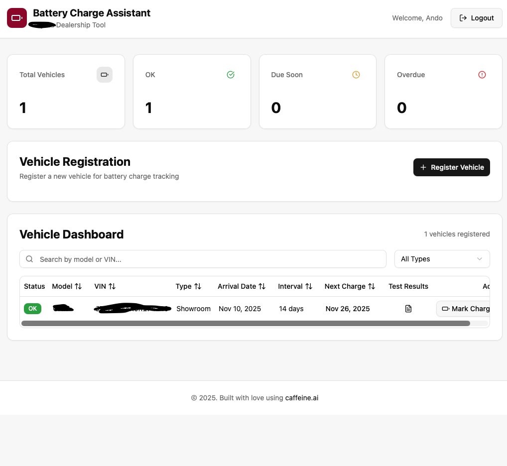 Ando_17's tweet photo. Built this working internal tool for a Vehicle dealership in just 10 minutes using @caffeineai on #ICP. 🤯
👉Tracks all showroom &amp; demo cars
👉Auto-calculates next battery charge date
👉Color-coded status &amp; reminders
#InternetComputer #Zero2HeroZombie #Web3  #CaffeineAI #aitools https://t.co/isIKrjos8J