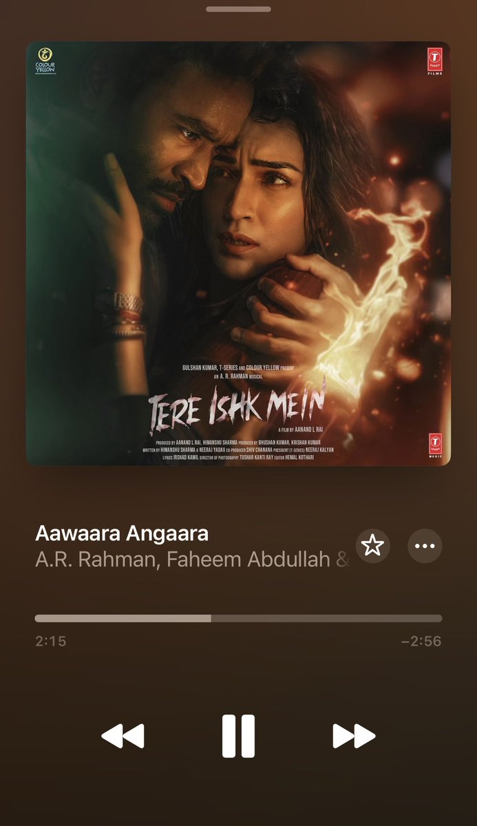 nashlib's tweet photo. This man is cut of a very different cloth to the other music directors out there.  

Very very different cloth. 

That is why after all these years after so much variety he is still able to spellbind the audience. மீண்டும் மீண்டும்!

And importantly he does not dumb down the audience by serving the same sounds or songs over and over. Coz that would be the easiest for AR. 

But he challenges the audience to climb that aural ladder with him. 

Explore the vastness of music with him. Shift himself and us to the next plane in music. In music appreciation. In music production. 

What a GOAT. Or should we say GOAT amongst GOATs. I think if we line 10 GOATs in a row A R Rahman sir / brother / mate / உயிர்நன்பன் would shine like the Golden GOAT. 

We are running out of superlatives to praise him. Coz after all these accolades he is gonna say எல்லா புகழும் இறைவனுக்கே any move on to the next project. 

The next elevation plane. Taking us with him. Elevating us again and again and again. 

Stay blessed AR. We can’t love u enough. This one lifetime is not enough to say thank you.

😭🫶🏾😭

மிக்க மிக்க மிக்க நன்றி 🙏🏾 
Shukran Jazeelan

(No I won’t tag him in this post) #TereIshkMein