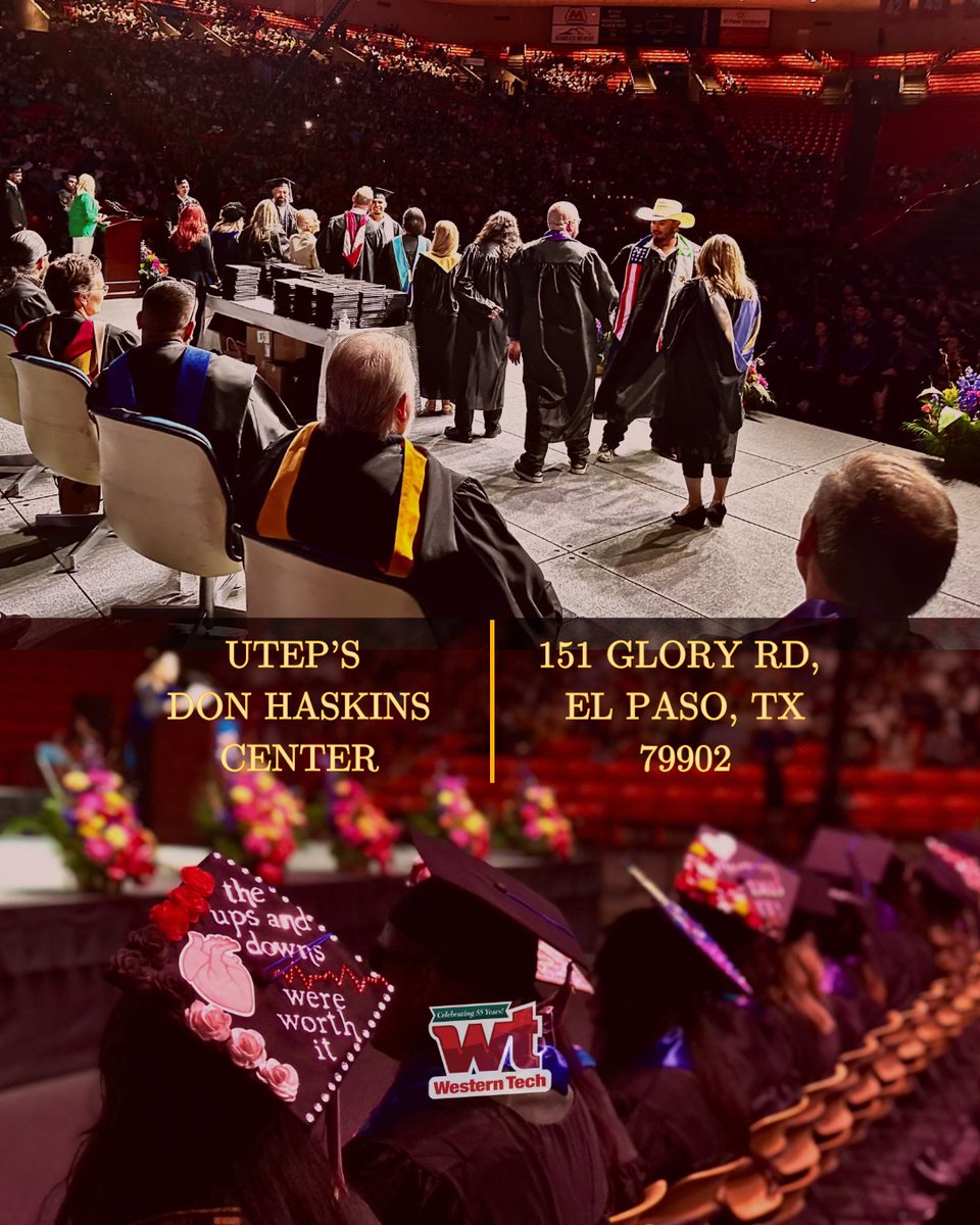 wtcep's tweet image. 🎓 Western Tech Fall 2025 Graduation is almost here!
Cap &amp;amp; Gown Pickup ➡️ Starts 11/17/25
Ceremony ➡️ Dec 5 | 7 PM | UTEP Don Haskins Center
You showed up, gave your all, and made it happen. Congrats #WesternTech Grads! 🙌 #Graduation2025