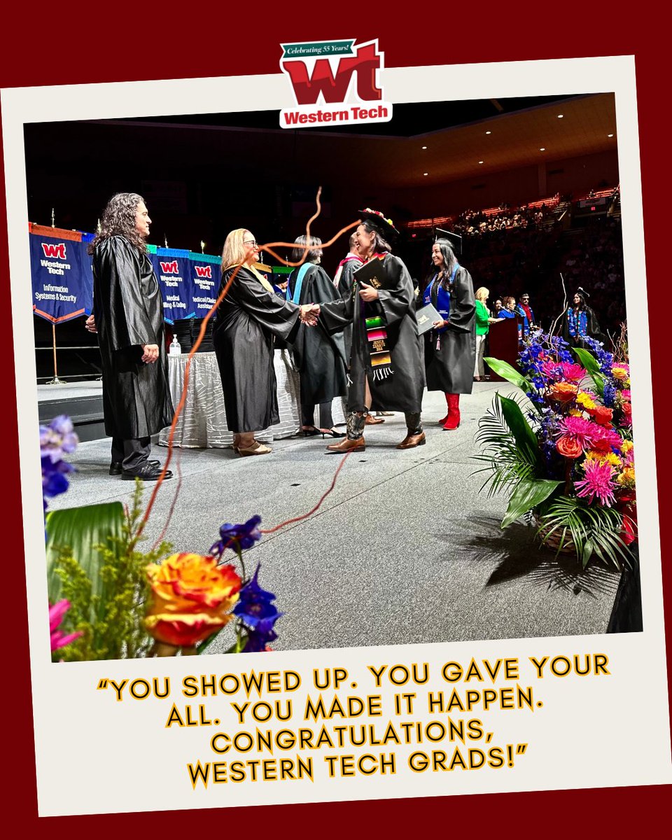 wtcep's tweet image. 🎓 Western Tech Fall 2025 Graduation is almost here!
Cap &amp;amp; Gown Pickup ➡️ Starts 11/17/25
Ceremony ➡️ Dec 5 | 7 PM | UTEP Don Haskins Center
You showed up, gave your all, and made it happen. Congrats #WesternTech Grads! 🙌 #Graduation2025
