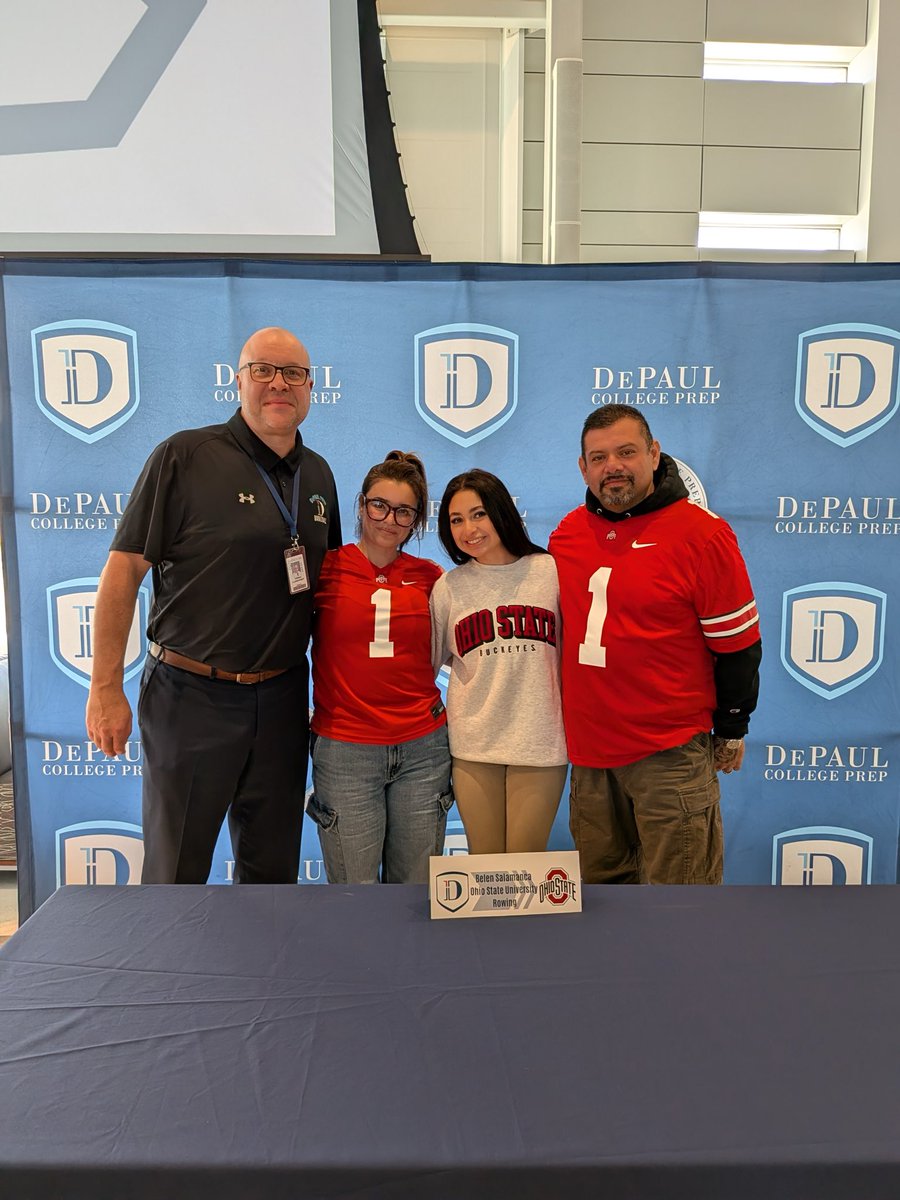 Congratulations to the Salamanca Family on Belen’s commitment to row at The Ohio State University. TK.