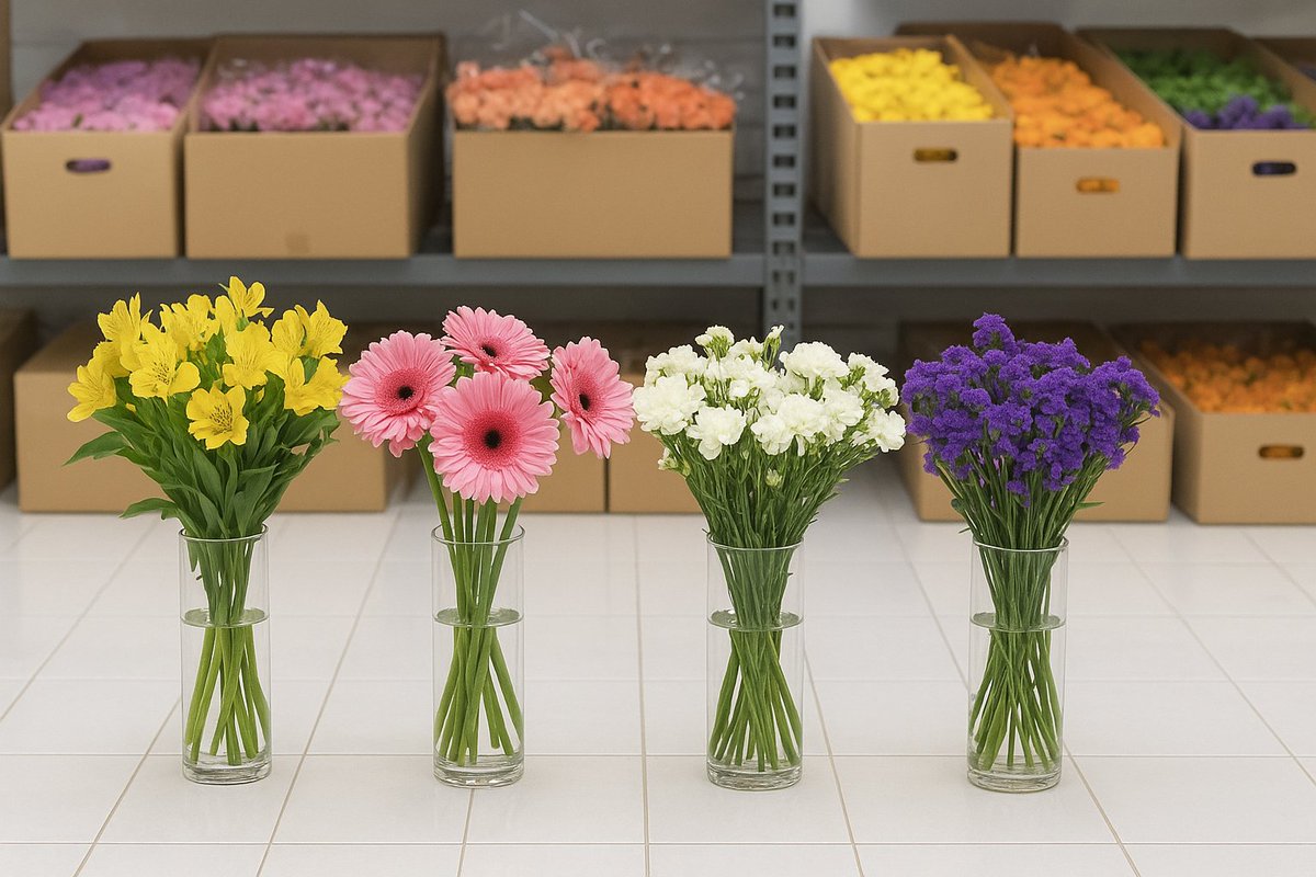 Color your celebrations with freshness and variety! 🌸✨ Our premium bulk flowers are perfect for creating stunning arrangements in every shade. Order fresh, vibrant blooms direct from the farm — because every color tells a story. 💐 #WholeBlossoms #BulkFlowers #FreshFromTheFarm