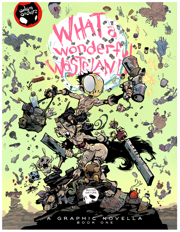 Radji_BD's tweet image. Just finished reading "What a Wonderful Wasteland" book 1 by @AdamArcherArt 

I'm always a glutton for pure ink works with tons of personality, and that had it in spades.

Go give the man some bucks and give it a read.