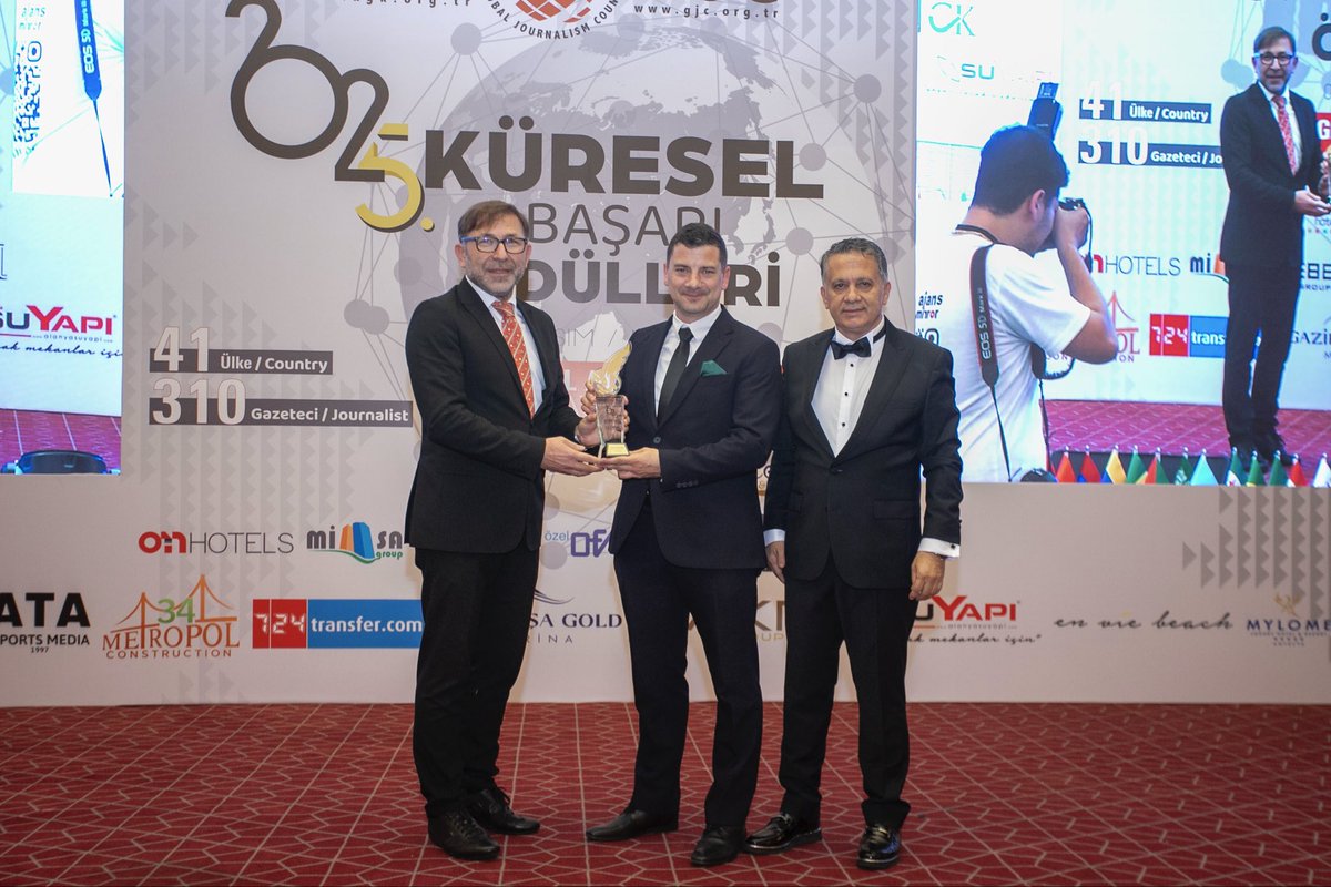 Over the weekend, I attended the Global Journalism Council's annual gala in Turkey, where I was recognized for my successful work in balanced international journalism!