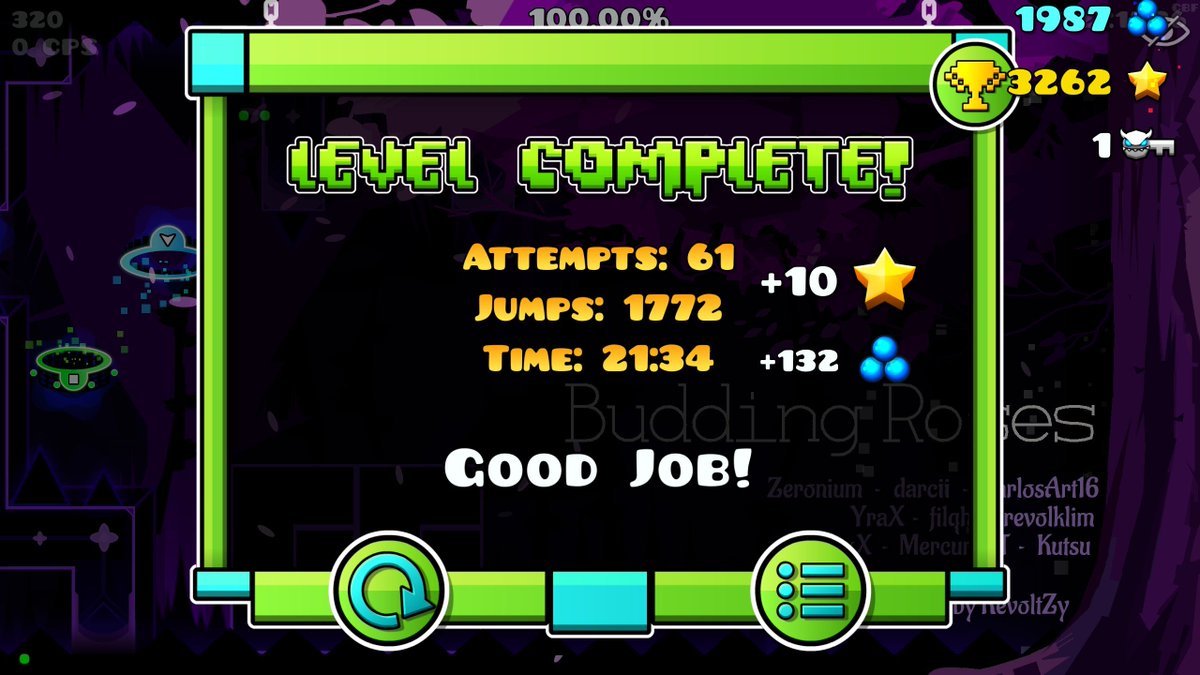 budding roses 100%!!! fun level