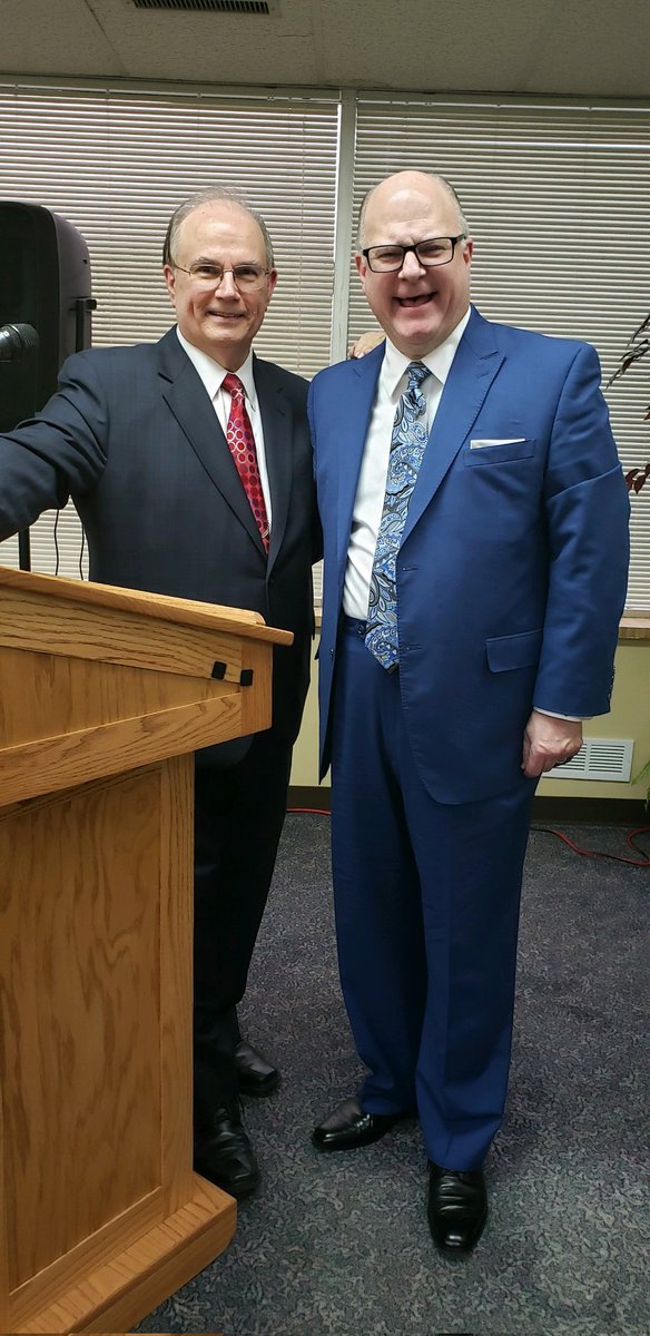 Enjoyed sharing the revival pulpit this week in Indianapolis, IN with <a href="/DrSheltonLSmith/">Shelton Smith</a> ! A dear friend of 30 years and a real deal!