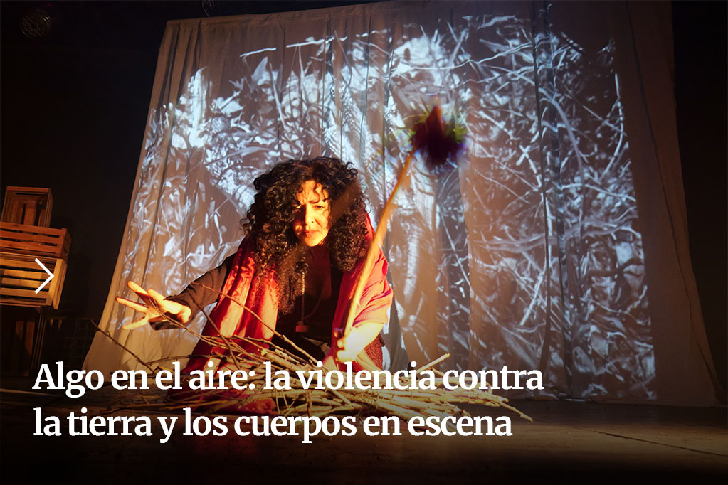 🎭 El grupo Camino Teatro pone en escena, con una mirada ecofeminista, la realidad que en los pueblos rurales viven hace décadas. Los silencios y complicidades con un modelo que envenena, las relaciones de poder, los abusos sobre los cuerpos y la tierra. ➡️cutt.ly/5twT1OSs