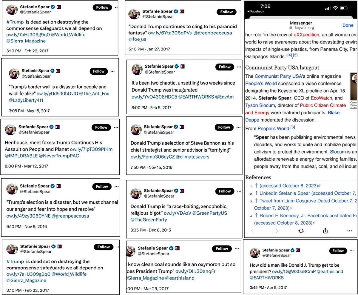 The woman controlling <a href="/SecKennedy/">Secretary Kennedy</a> - HHS Deputy COS Stephanie Spear - hates <a href="/POTUS/">President Donald J. Trump</a> and has communist ties.

Here are the receipts: