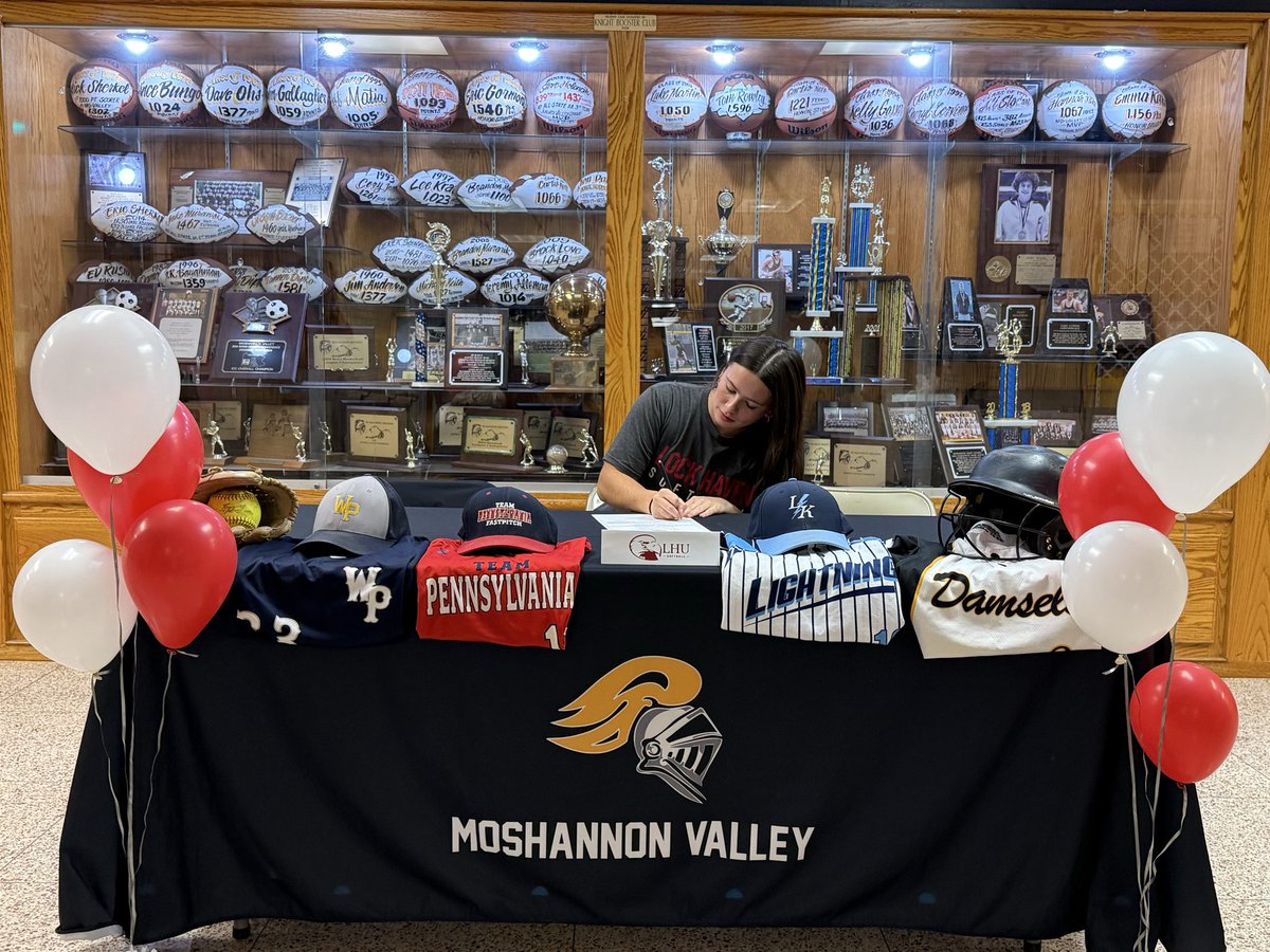 Forever grateful for this amazing opportunity to play 4 more years! Thank you Coach Shannon and Coach Fraser! 

Upgraded to Signee ✍️

<a href="/LHUSoftball/">Lock Haven Softball</a>