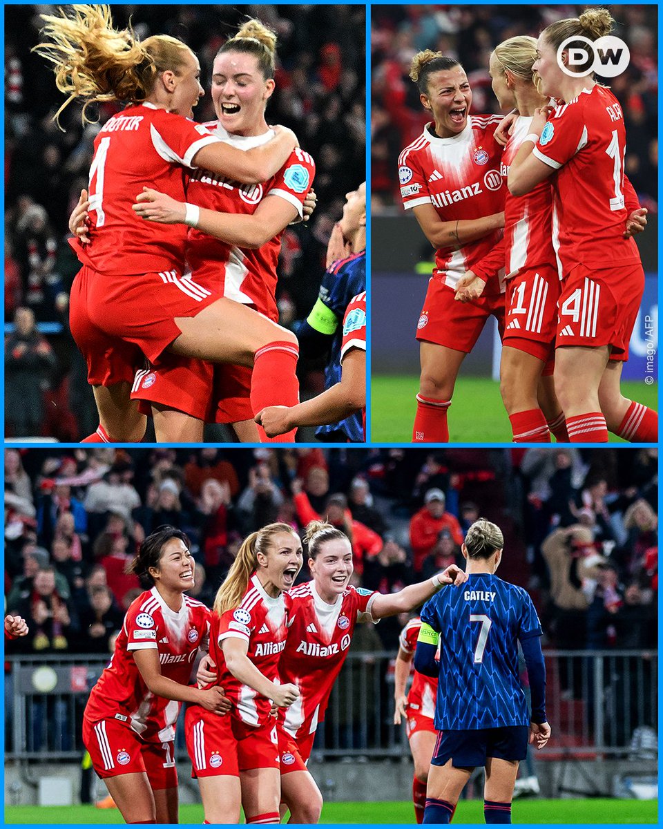 💪 SUPER BAYERN
✅ 100% win rate at home

Bayern Munich have won all of their Women's Champions League home games against English clubs in the history of the competition. Neither Arsenal nor Chelsea could ever get any points on German soil.

#UWCL #FCBARS