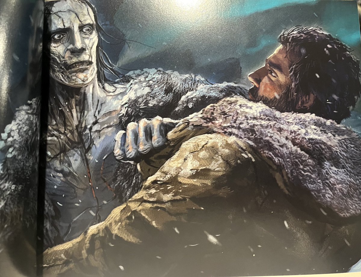 Some pages from the #Frankenstein art book…