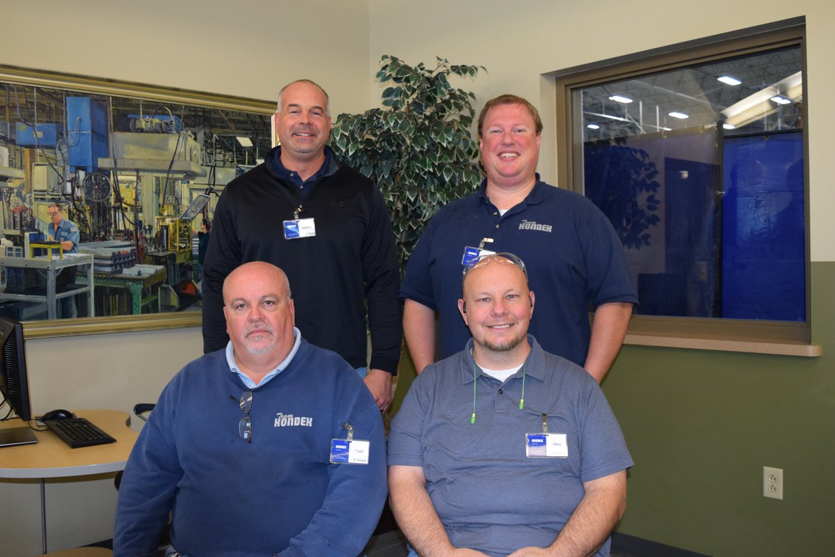 Today is #WorldQualityDay! A thank you to this group for keeping the quality policy "TEAM" in #TeamKondex! 👏