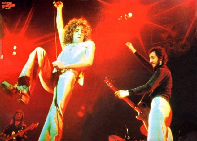 TheExtremeMusi1's tweet image. The Who performing onstage, 1974