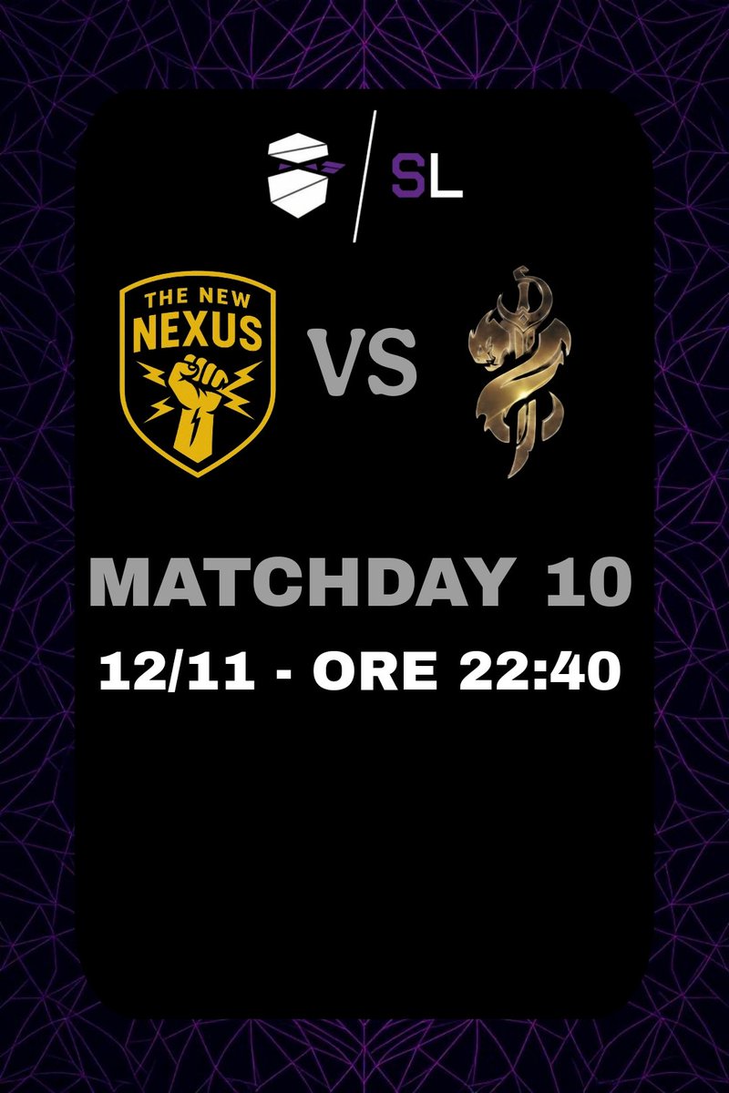 Stasera match di <a href="/ShadowLeagueFC/">Shadow League</a> con i ragazzi di <a href="/olympus_Legend/">olympus Legends rtf</a> 

Forza!!

#WeAreOne #JoinTheNexus