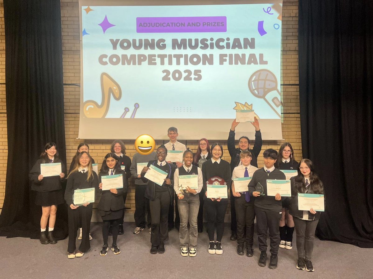 JYHSMusic's tweet photo. Congratulations to our Young Musician Competition winner Mavis, and category winners Kelsey, Annabelle, Mela and Sam. Everyone who entered played so well and gave us an evening full of talent. Thanks to our judges Anuli, Ross and Lyndsay who had a difficult decision! https://t.co/JL1w2kWR8I