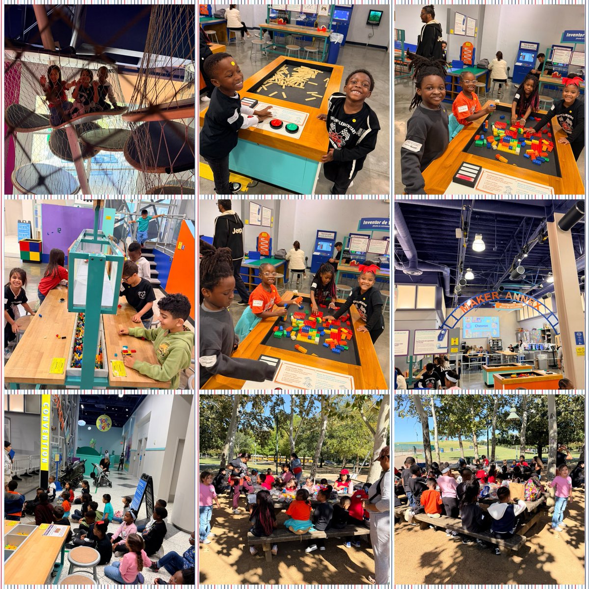 JSES_1stgrade's tweet image. Ms. Winzer’s class had an amazing time at @cmhouston exploring the Chevron Maker Annex! This hands-on space lets kids design, build, and showcase their creations!