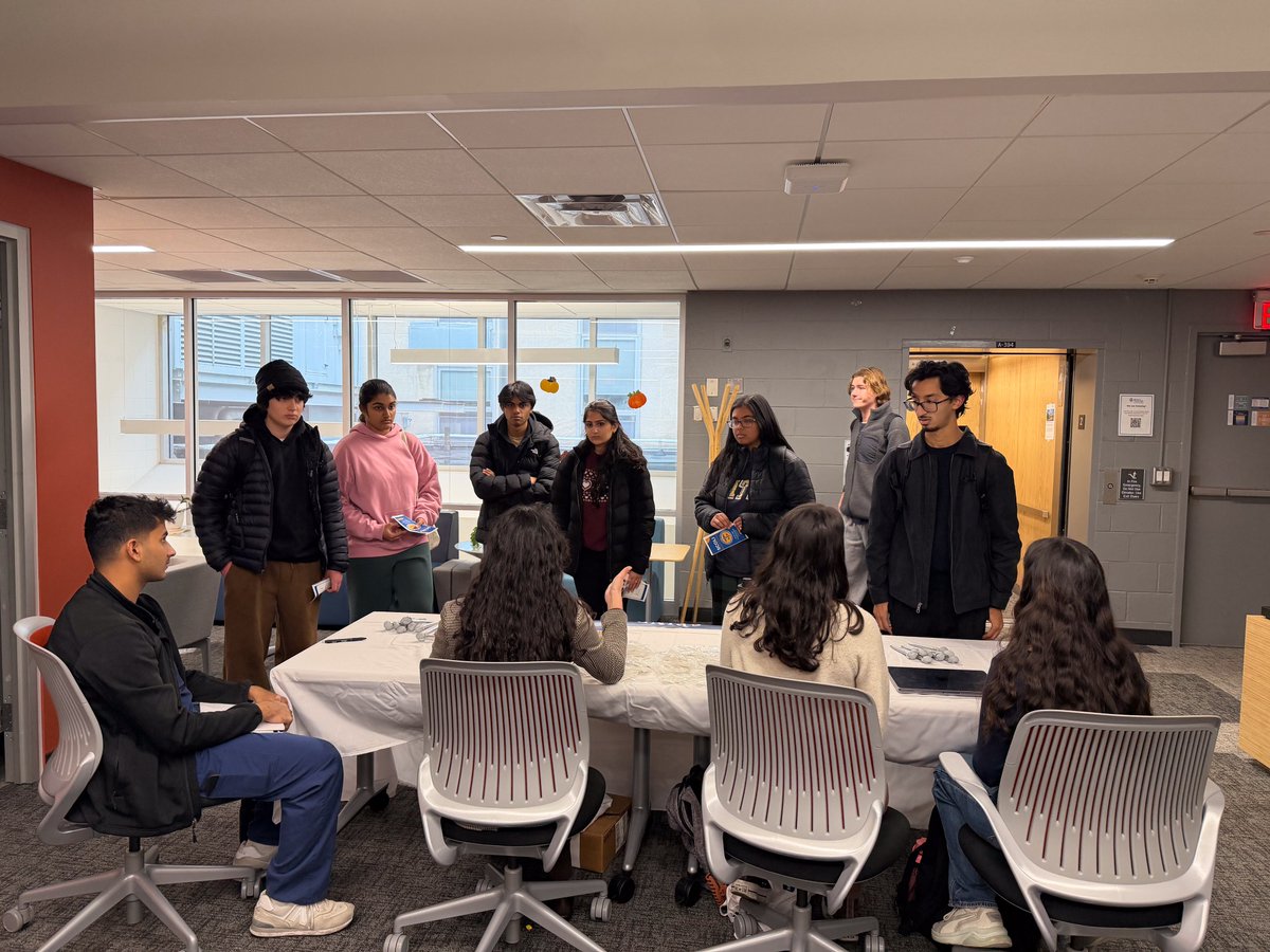 Great turnout at the PHRC tabling event! <a href="/PittPre/">PittPreHealth</a> Thank you to everyone who stopped by Langley to learn about research opportunities with <a href="/AyeshaAkbarW/">Ayesha Akbar Waheed</a> and the SCOLI team. Exciting to see so many students interested in research!

<a href="/Janam_Patel1/">Janam Patel</a> <a href="/NitinAgarwalMD/">Nitin Agarwal, M.D.</a>
