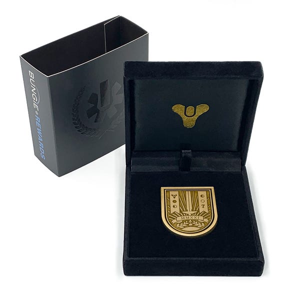 SevenTenLLC's tweet image. A memento from the year of Beyond Light! This retired MMXXI Pin celebrates the 2021 Moments of Triumph. A sought-after collector's item for fans of the Destiny 2 saga. #BeyondLight #Collectible #Merch #Pins #Destiny2

Buy on Amazon or eBay here: linktr.ee/seventeninc