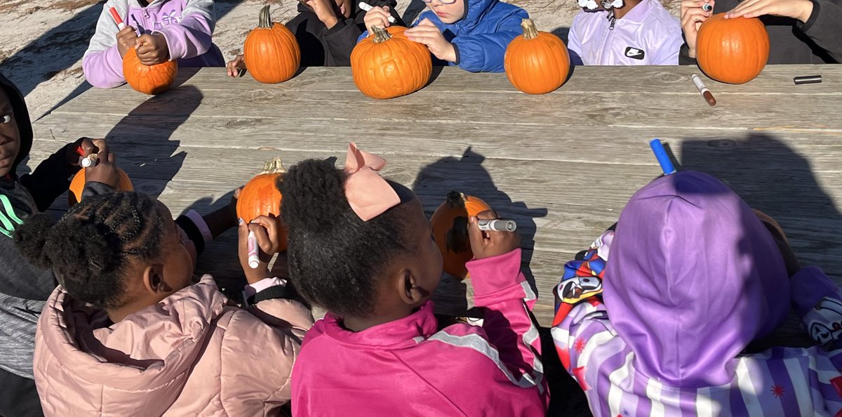 ReganLYates's tweet photo. Pumpkin patch field trip was a success! 🎃🍁🍂🧡 #kindergartenteacher #TeachersOfX #fall #pumpkinpatch https://t.co/Uw2uyT1Nx6
