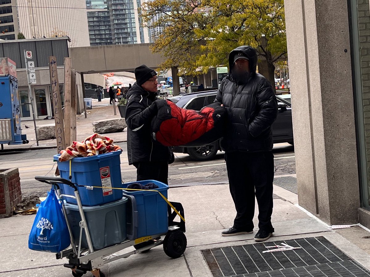 Lots of homeless in need today! We hit the streets helping by handing out sleeping bags winter coats and key supplies helping many survive living outside! Thx to all who pray and give