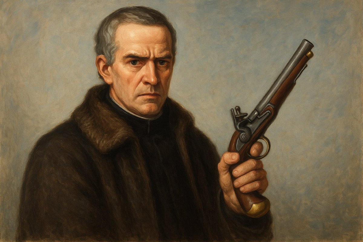 Jerónimo Merino Cob, “el Cura Merino”, cambió el misal por las armas cuando vio entrar a los franceses en su tierra. Párroco del pueblo burgalés de Villoviado, reunió una partida de guerrilleros que hizo temblar al invasor napoleónico en los caminos de Castilla.
Sus hombres