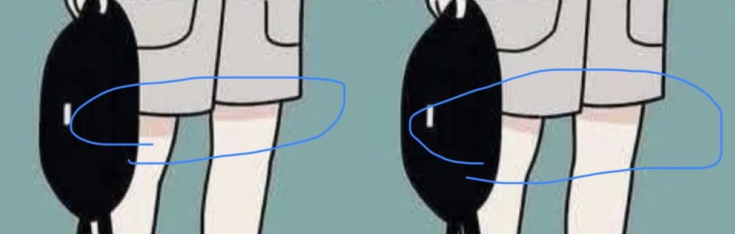 luvgod's tweet image. There’s a lot of differences… but here’s one I think that has been missed… the shadows from his shorts on his legs are different.