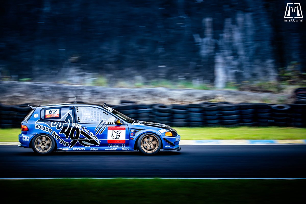 NO GOOD RACING BLUE SHARK Honda EG6 CIVIC セントラルサーキット NO
