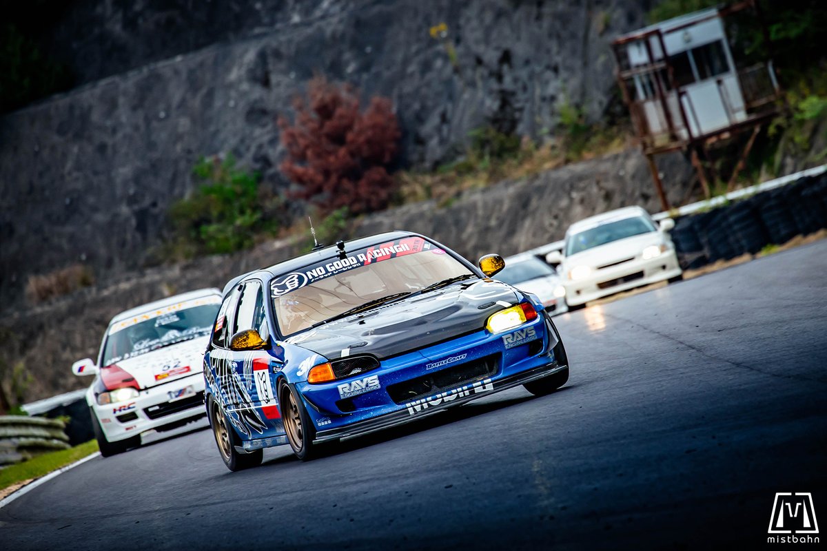 NO GOOD RACING BLUE SHARK Honda EG6 CIVIC セントラルサーキット NO