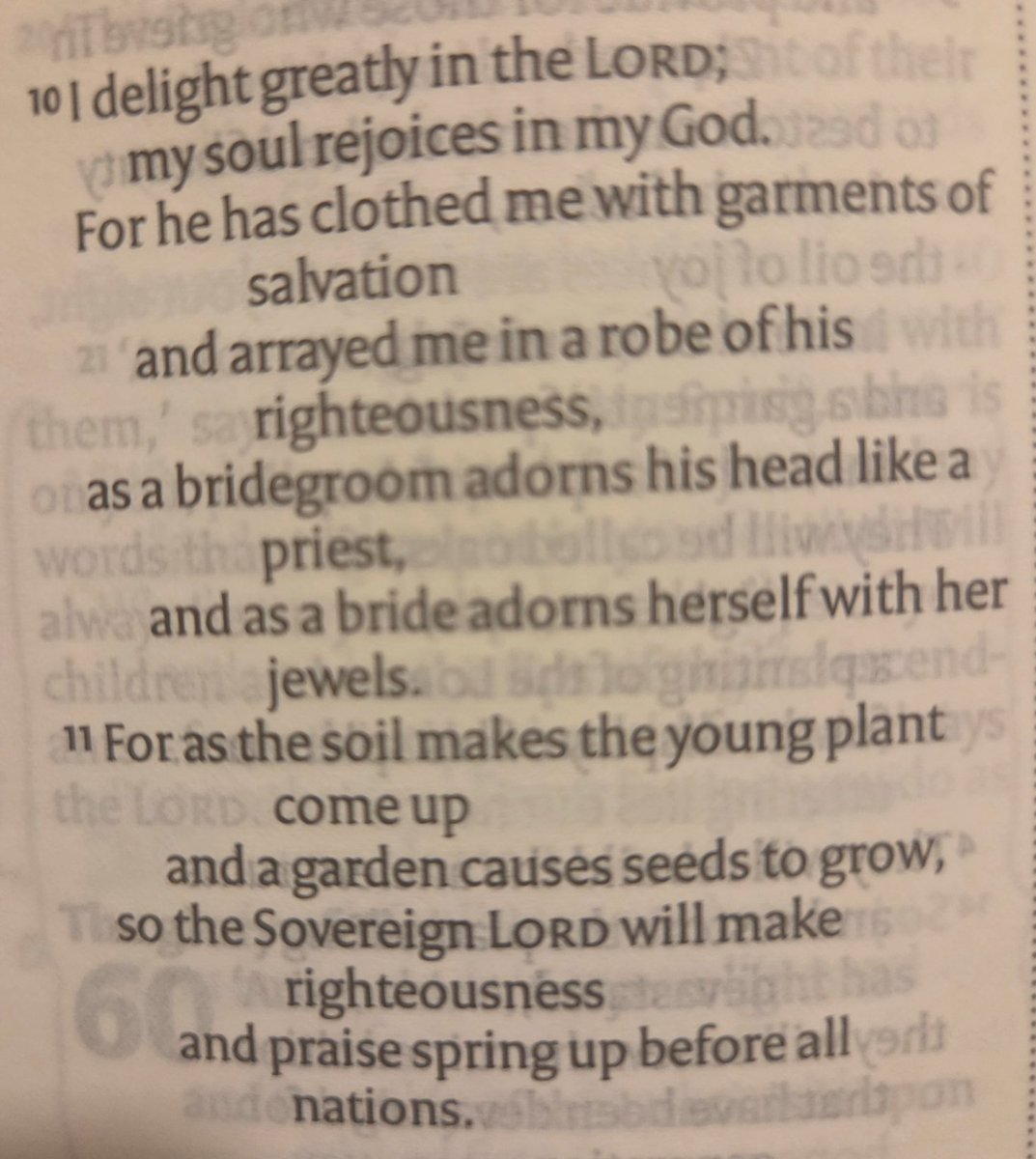 Mongaleb's tweet image. For He has clothed me with garments of salvation ❤️
Isaiah 61:10
#JesusIsTheLife