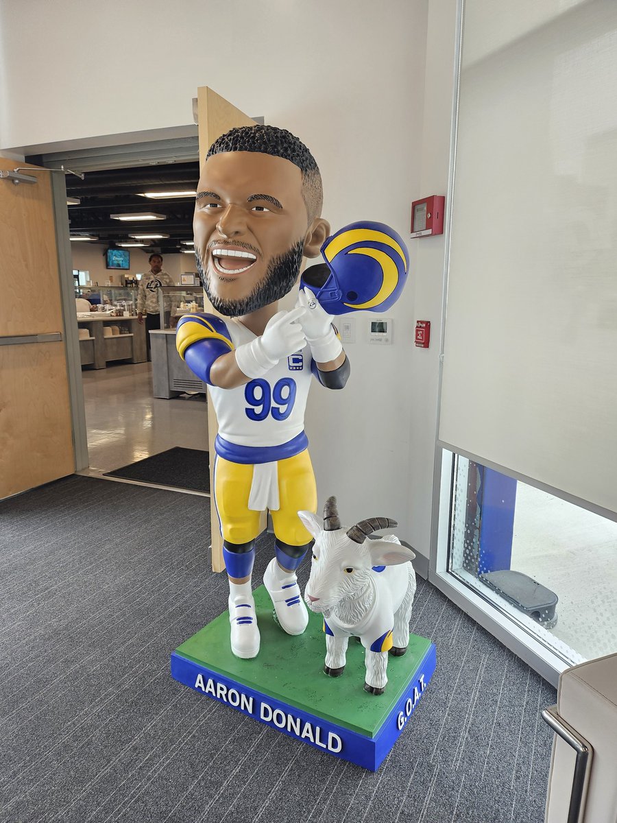 AARON DONALD フィギュア G.O.A.T. ボブルヘッド AARON DONALD フィギュア G.O.A.T. ボブルヘッド Rams Bobblehead | eBay