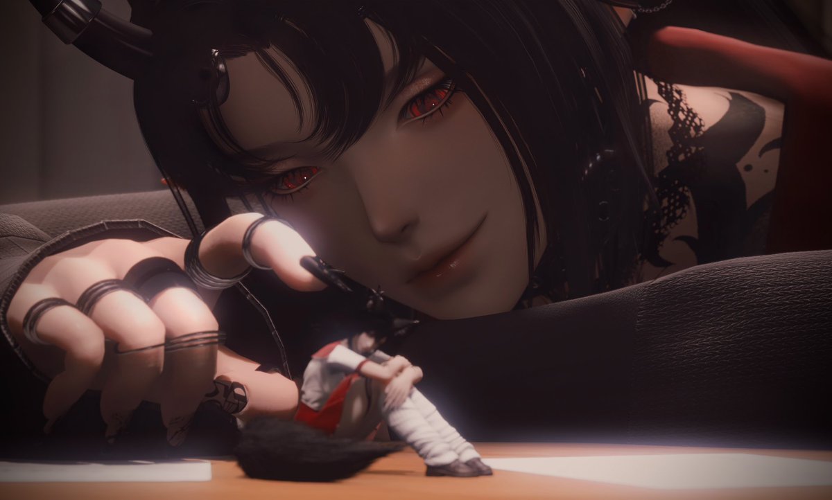 vilebloodmaiden's tweet image. i wanna be like a fly on the wall
to watch you, until you die

#GPOSERS ✃ #miqote